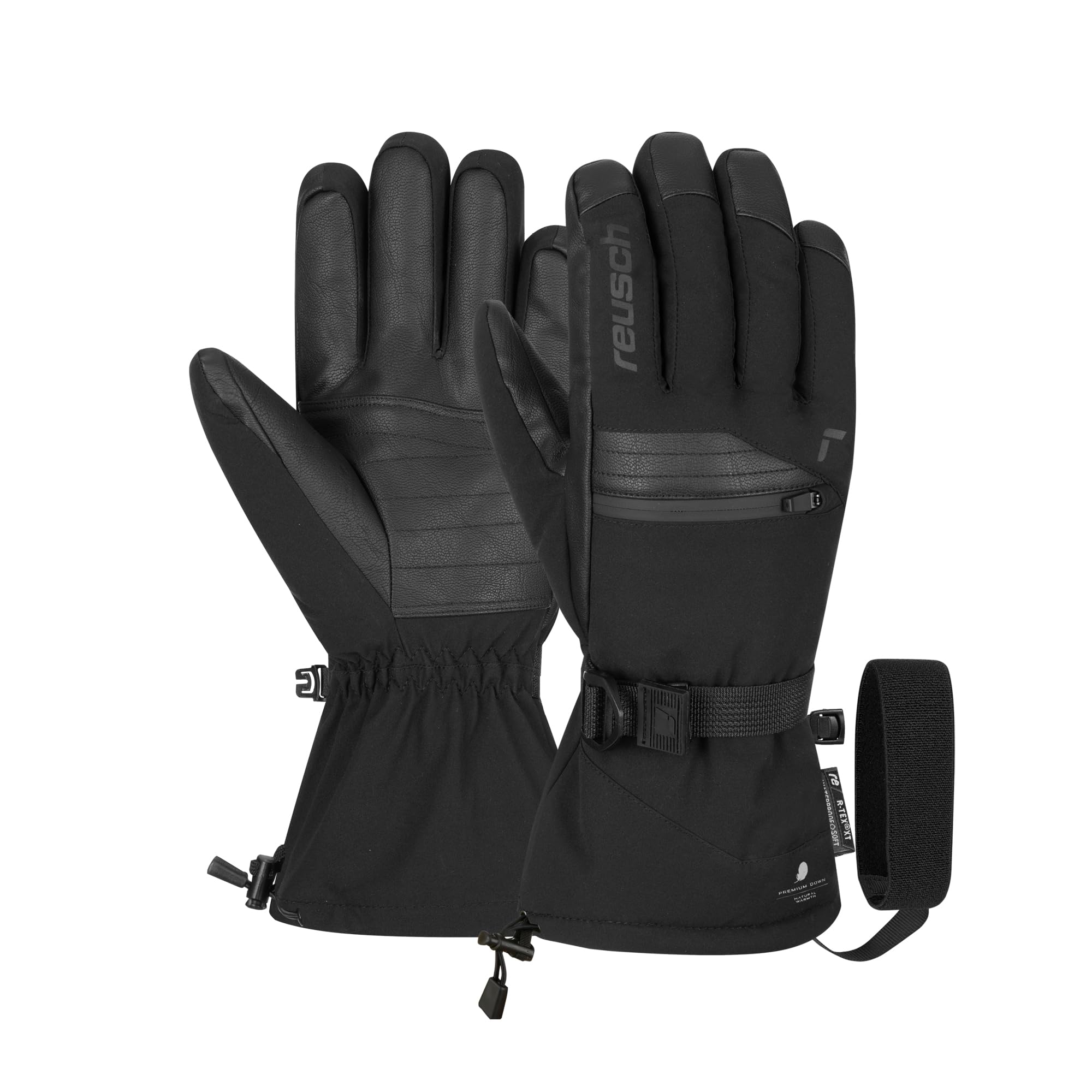 Reusch Torres R-TEX XT sehr warme, wasserdichte, winddichte und atmungsaktive Unisex Winterhandschuhe Fingerhandschuhe Schneehandschuhe Skihandschuhe Herren Damen
