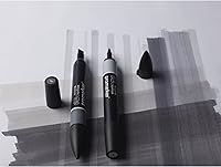 Vista 8 de Winsor & Newton, Papel marcador, a prueba de sangrado, A4, 50 hojas, blanco, 20 libras