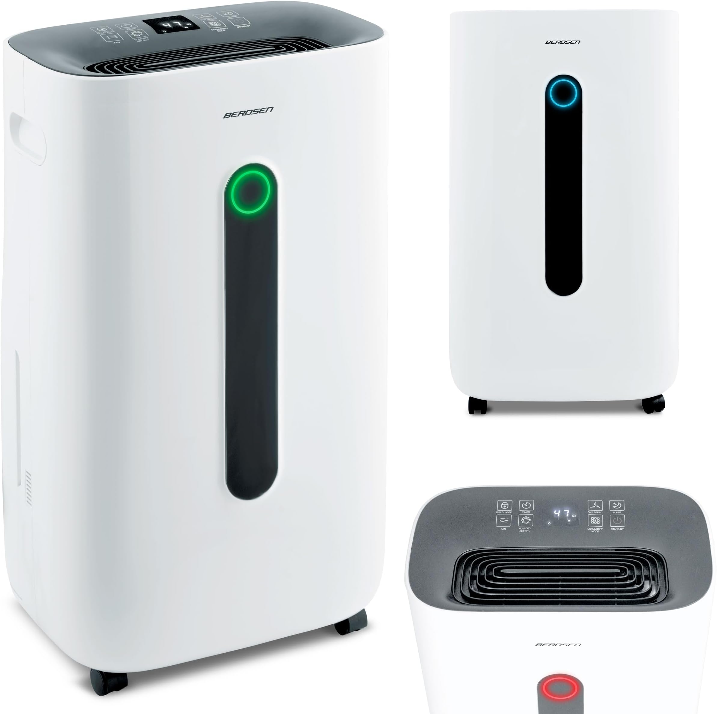 Produktbild von CONOPUPlus Luftentfeuchter, 2300Ml Luftentfeuchter Elektrisch Mit Feuchtsensor 317762173636