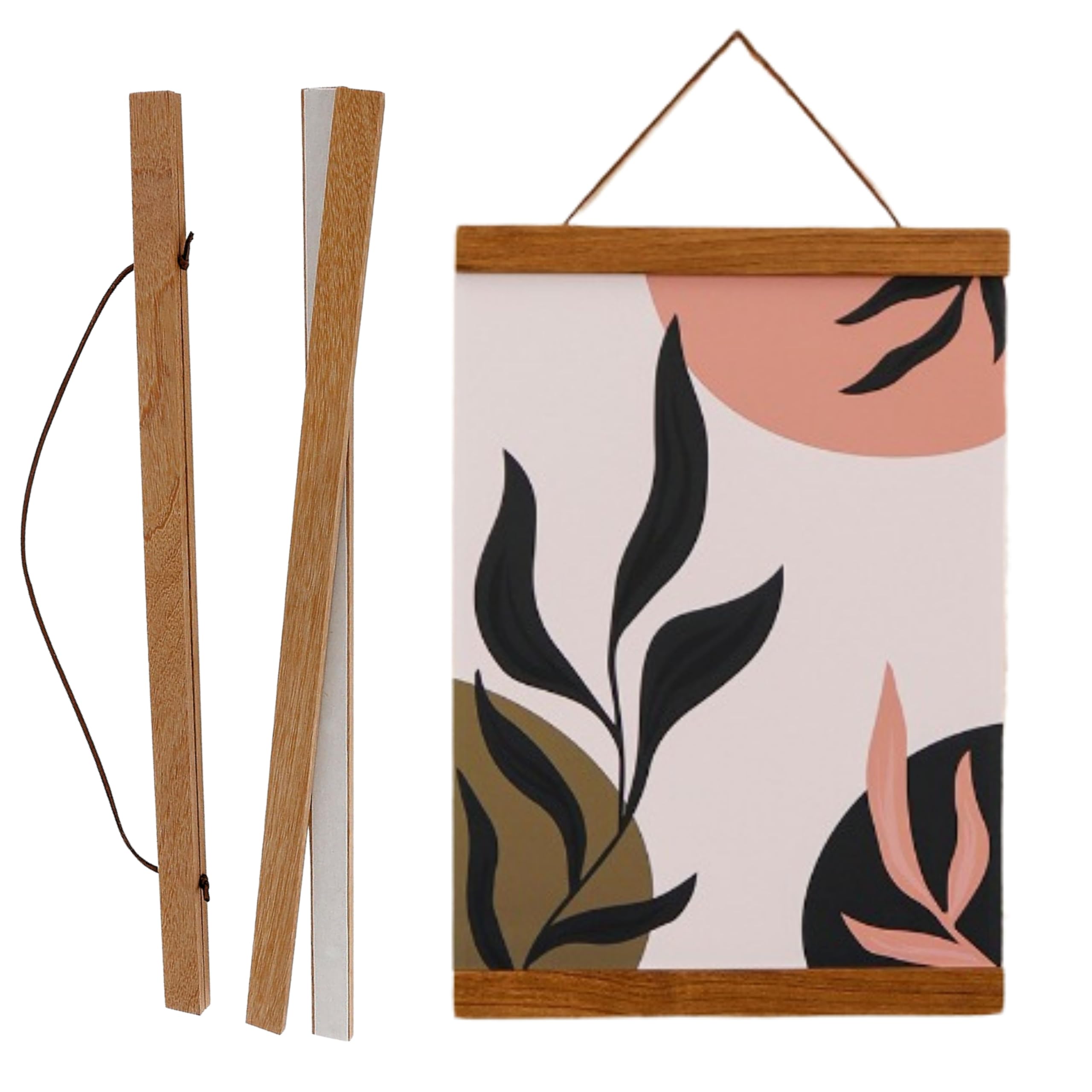 Amazon.co.jp: East Leaf タペストリー棒 ポスターハンガー マグネット