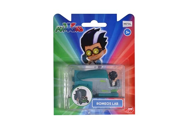 Foto 2 de 3 de Dickie Toys 203141003 PJ Masks - Pack Individual de Romeo's Lab