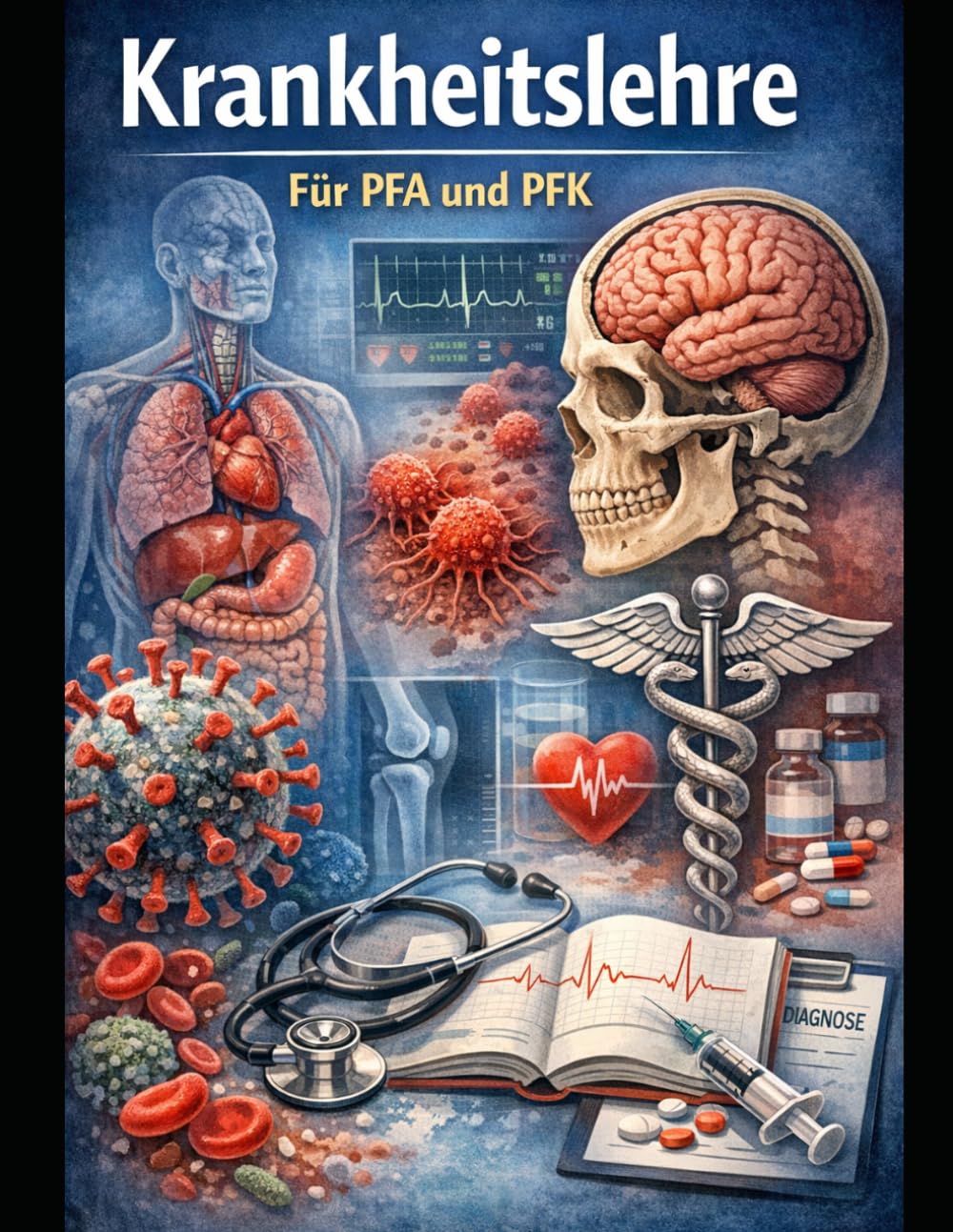 Krankheitslehre einfach erklärt: Das Praxis-Lehrbuch für PFA und PFK – Medizinische Grundlagen und Pflegehandeln verständlich erklärt (Einfach Lernen - Pflegeausbildung)