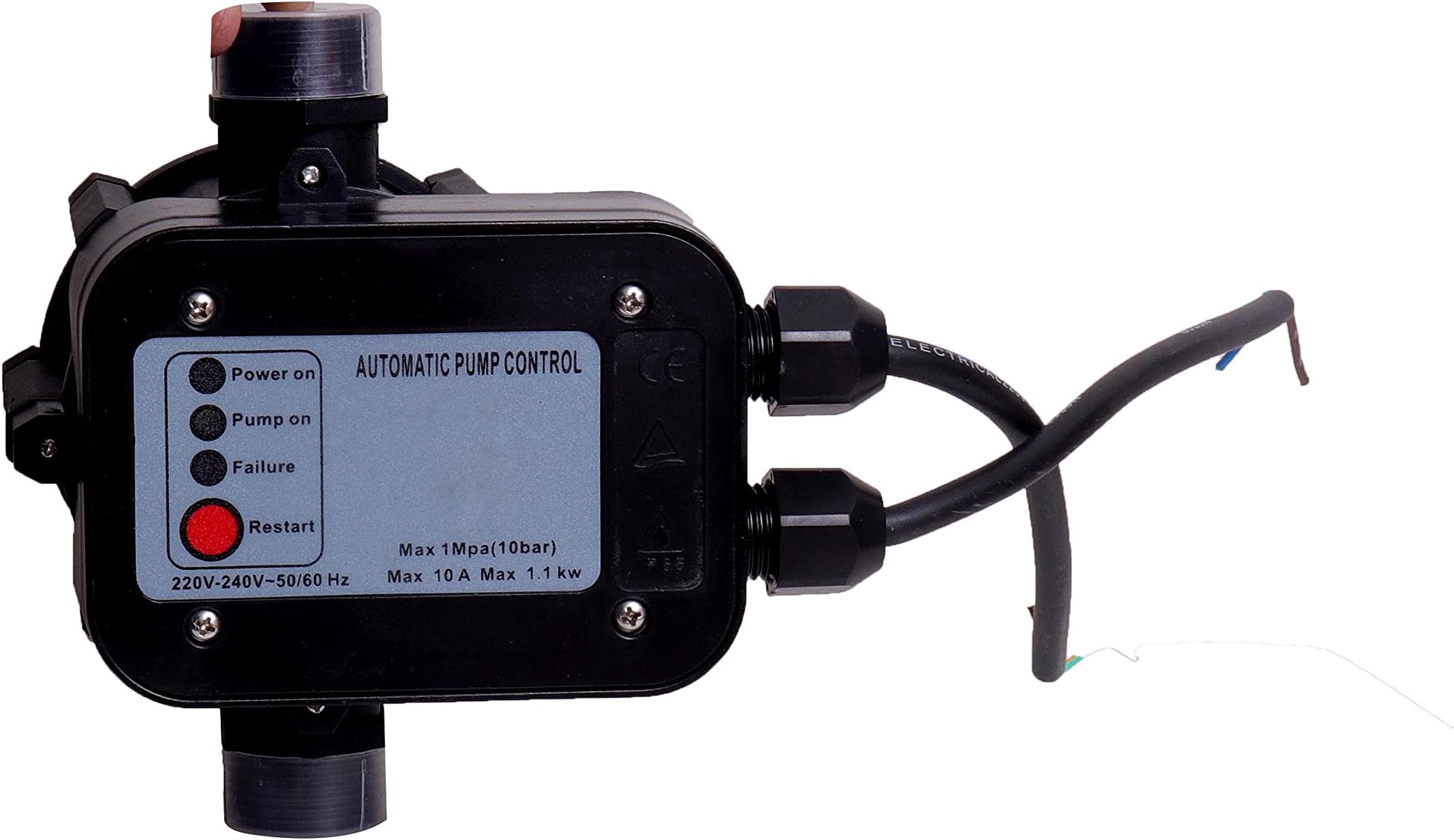 automatic pressure pump controller for pressure pumps