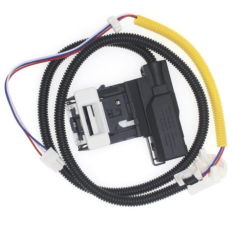 Interruptor de trava da tampa da lavadora W11307244 W10682535 em ABS para Whirlpool, Maytag, Amana, Kenmore, Roper, Crosley e Inglis
