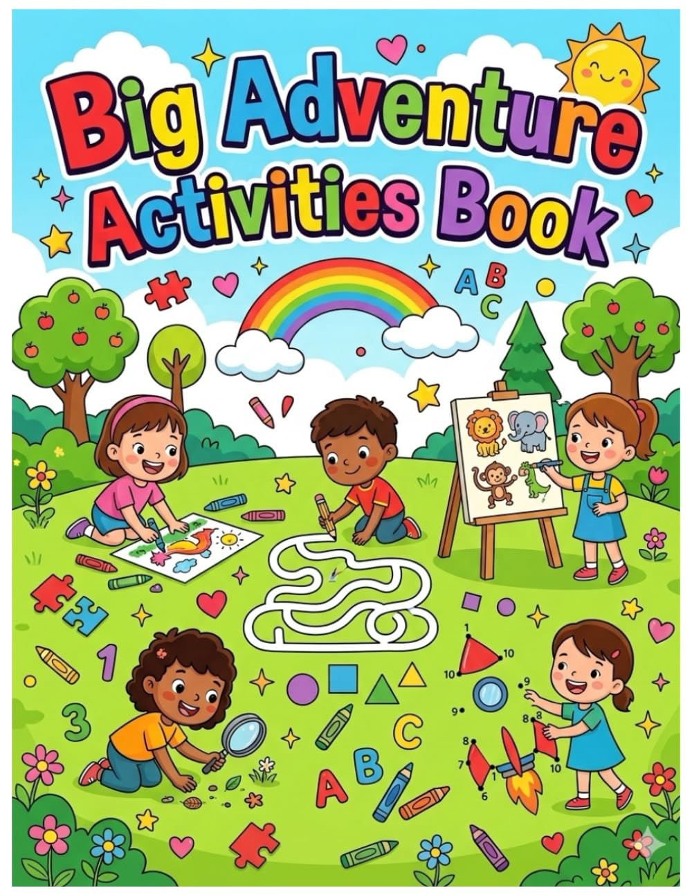 The Big Adventure Activity Book for Kids