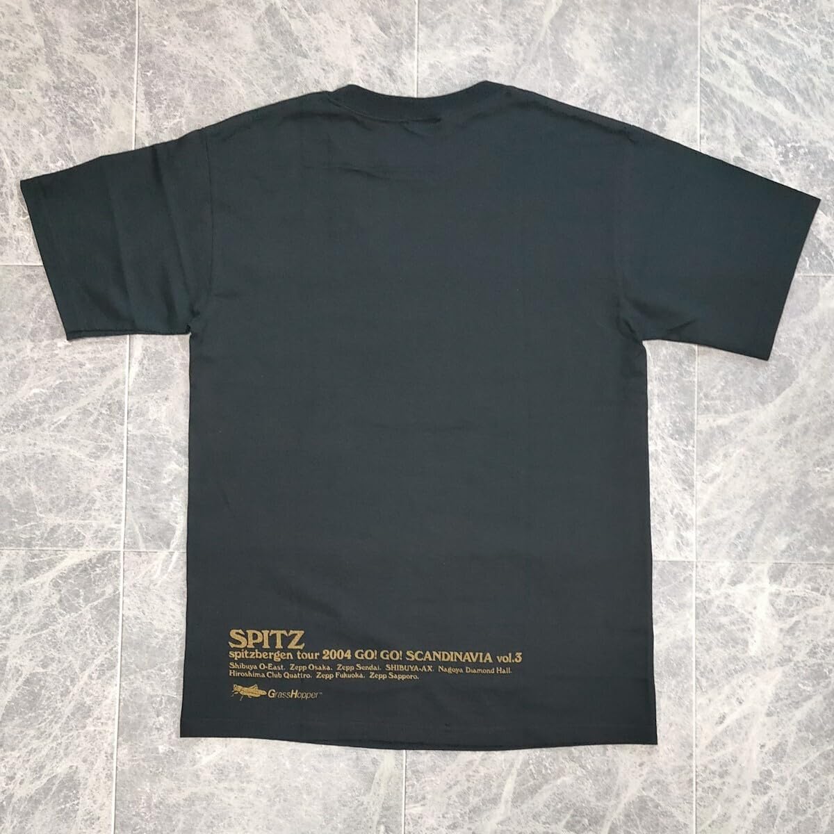 Amazon.co.jp: Spitz スピッツ 2004 GO GO SCANDINAVIA vol.3 Tシャツ