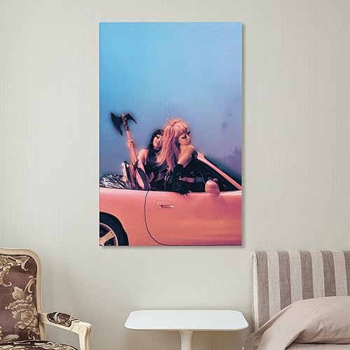 Miniatura 7 de TRAVVA Carnage (feat. Lucy Loone) por Jazmin Bean - Póster de lienzo para decoración de sala de estar, dormitorio, regalo XINGYI, estilo sin marco,