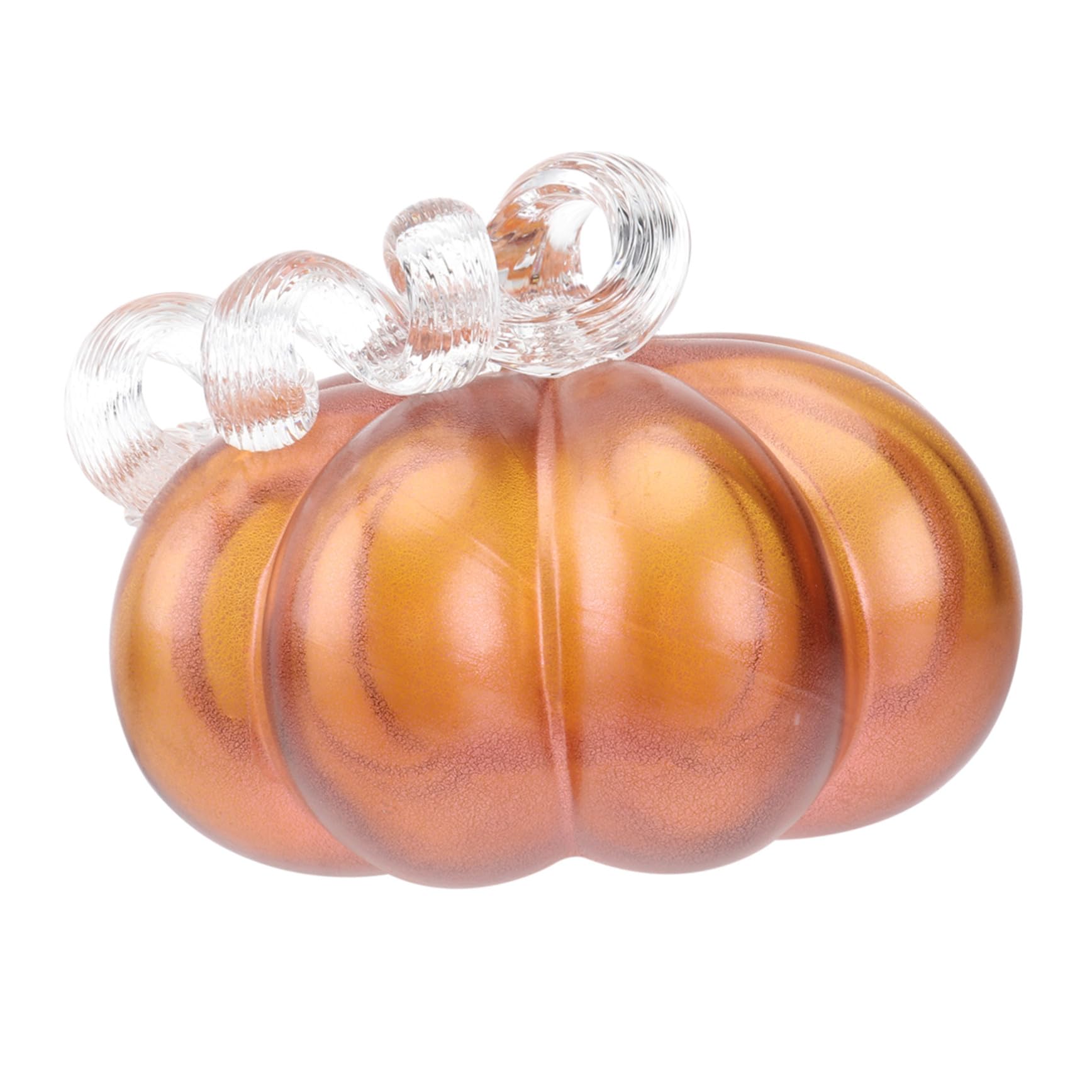 Citrouille en vitrail pour illuminer votre bureau et table basse cet automne