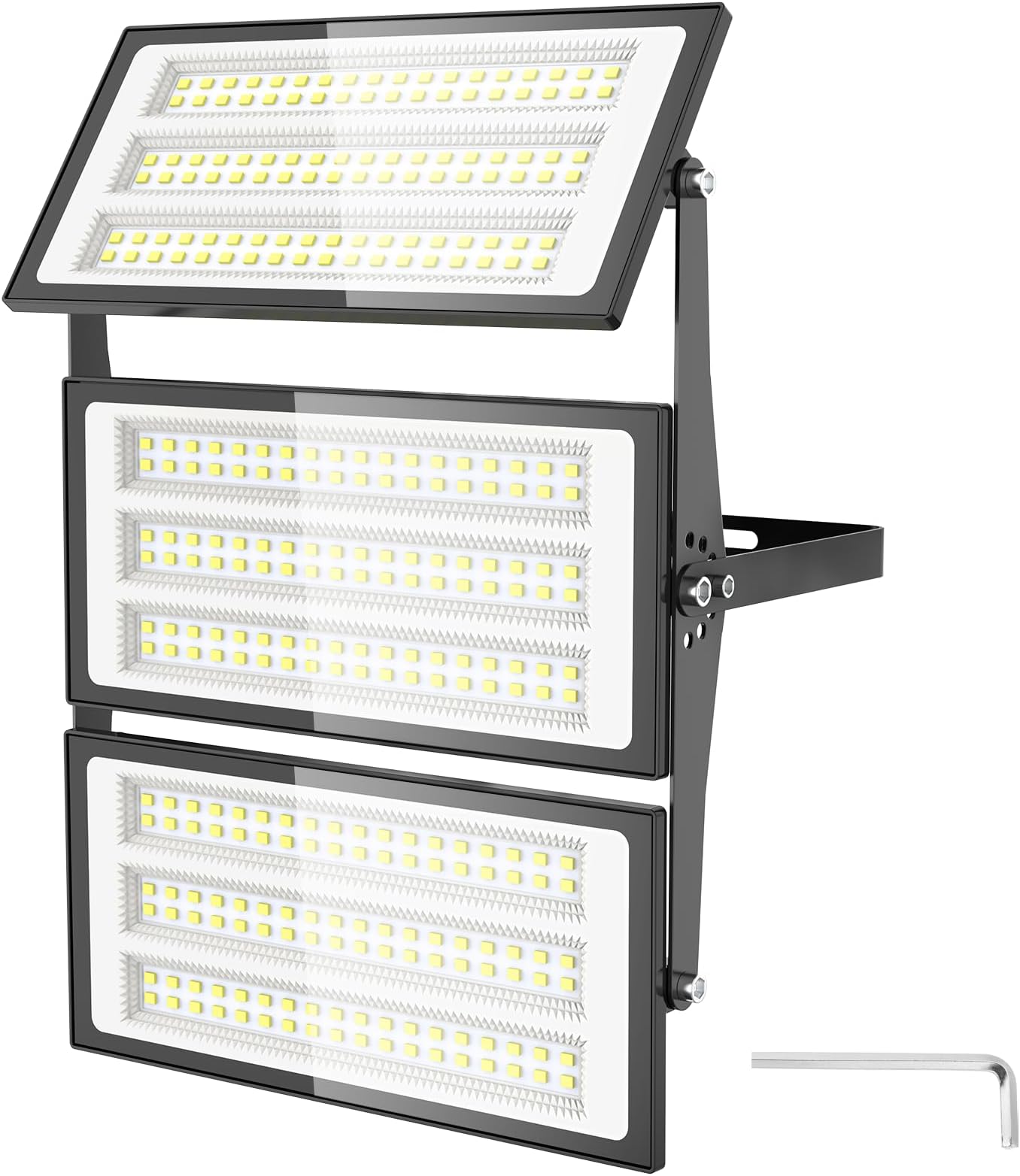 300W LED Floodlight Outdoor - Super Bright 30000LM Outdoor Security Lights IP66 Waterproof Flood Lighting 6000K Cool White Wall Light Outdoor Lights for Garage Patio Backyard Front Yard