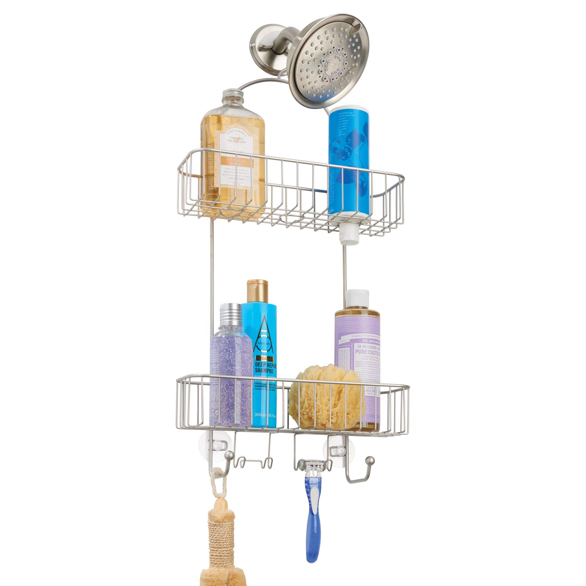 iDesign Classico Shower Caddy, Satin