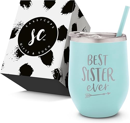 Miniatura 1 de Vaso de vino aislado de acero inoxidable con tapa de cierre deslizante y pajita, taza de viaje aislada para café, tazas personalizadas y divertidas,