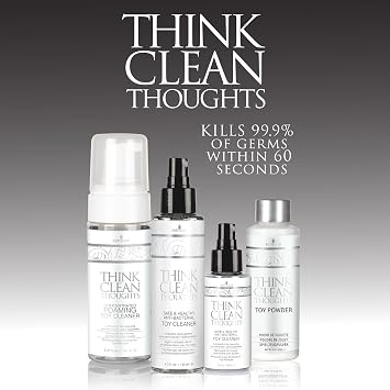 sensuva Think Clean Thoughts Toy Cleaner | 2 fl.oz. Mild Formula
