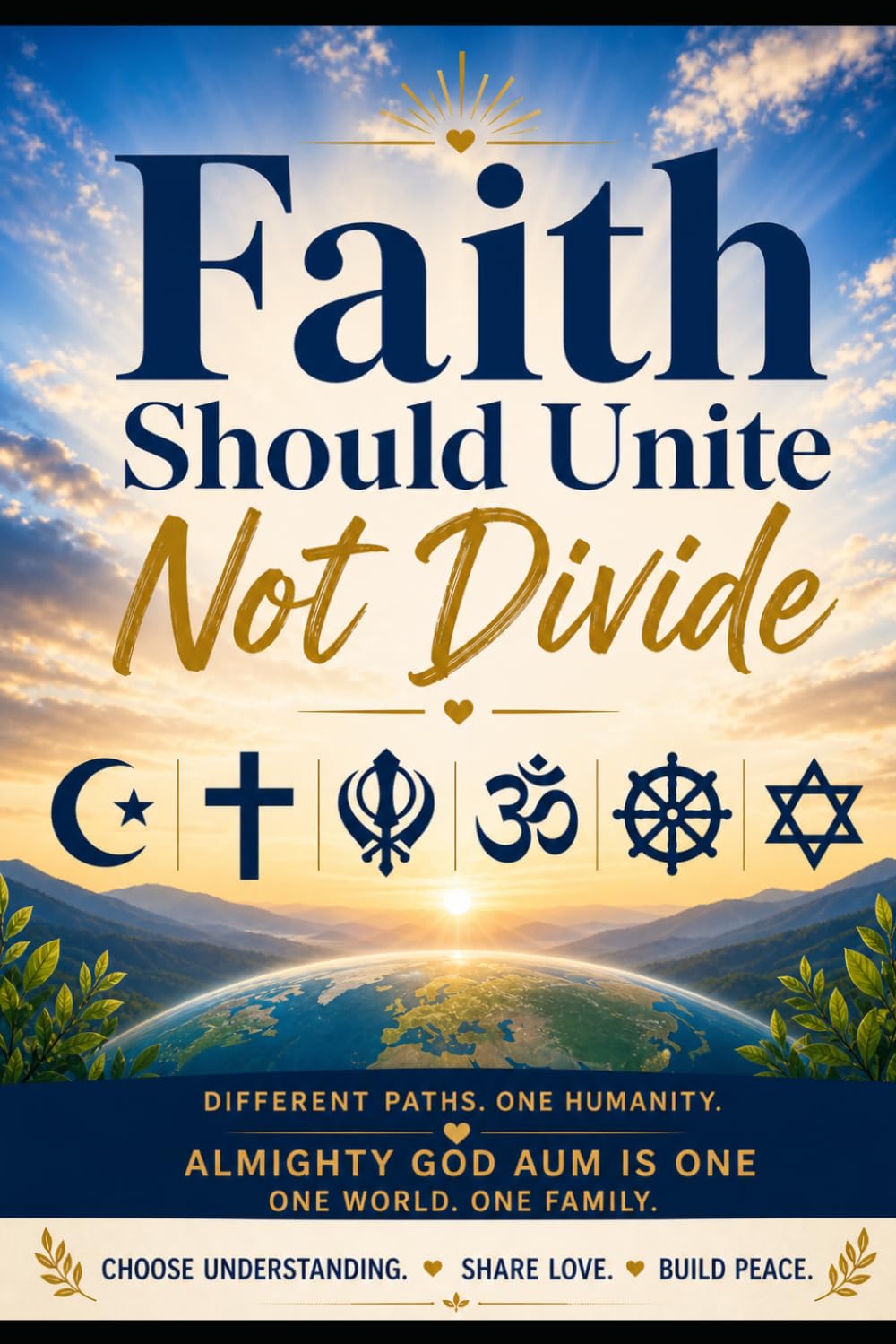 Faith Should Unite Not Divide