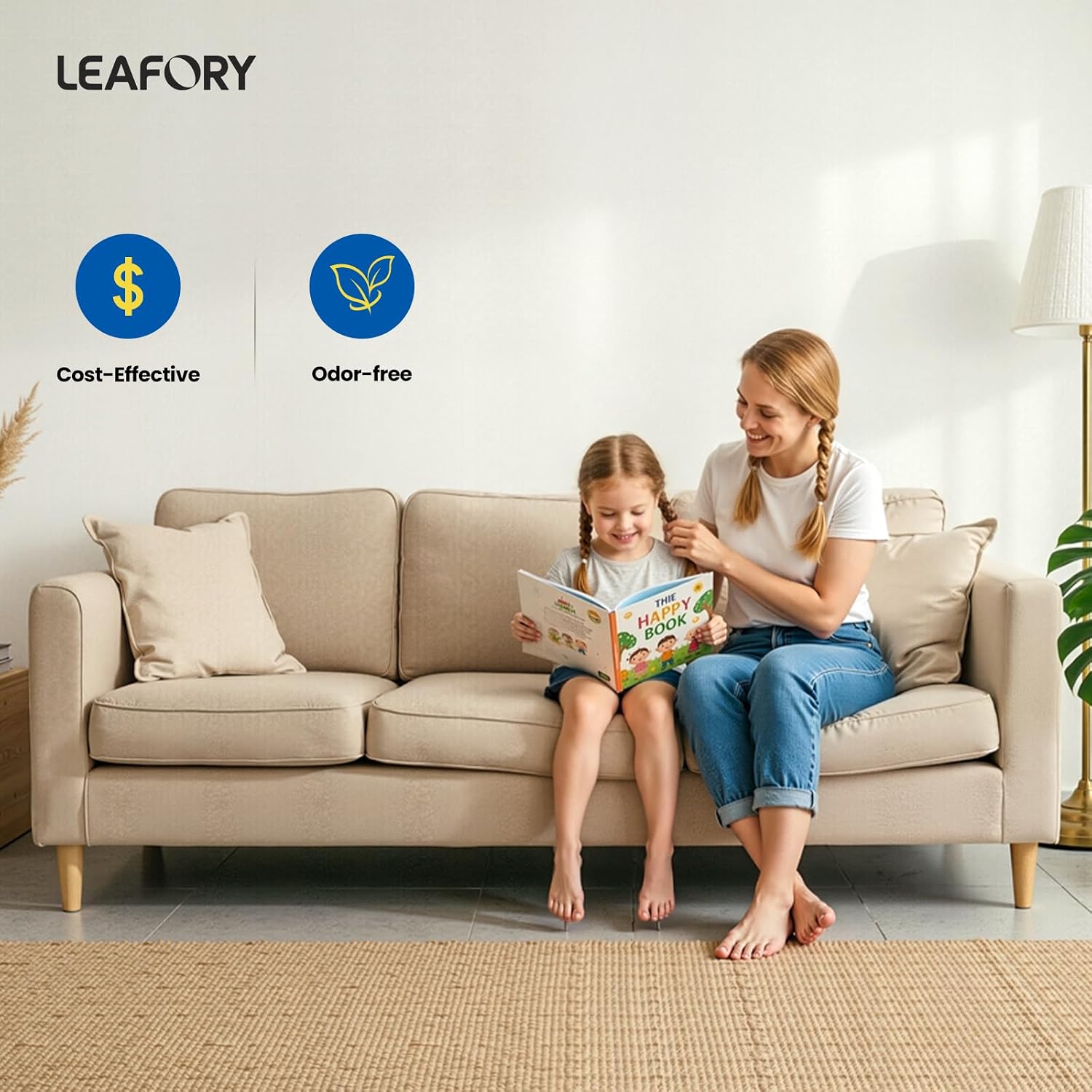 Heavy Duty Couch Supports for Sagging Cushions, 21.5" x 70" Flexible High-Density Breathable Core Couch Saver, Foldable Under Cushion Support Board with Anti-Slip Dots, Firm Yet Comfortable