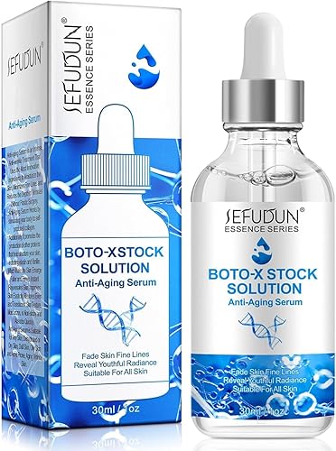 Botox Stock Solution - Suero facial de 1 onza líquida, Botox Stock Suero antienvejecimiento para la cara, botox que aprieta la cara instantánea,