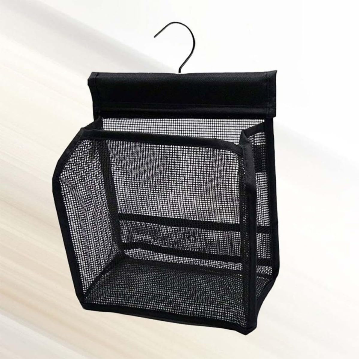 Mesh Shower Tote Bag with Hook, Waterproof Storage Basket 3 Pcs PVC image 5