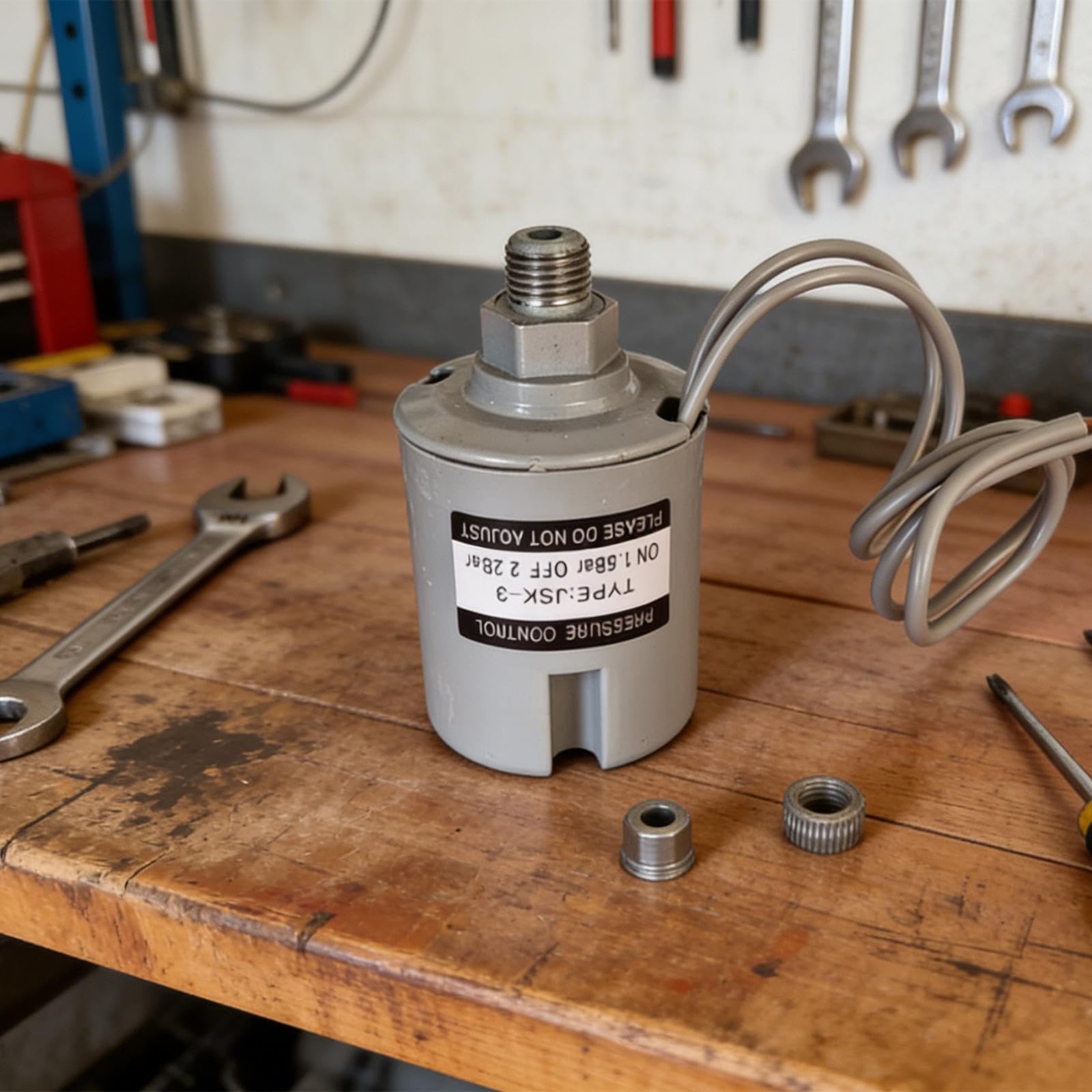 F Fityle Interrupteur de Pompe de surpression, contrôle de Pression, Facile à Installer, Stable et Pratique, Interrupteur de Pompe à Eau pour Le pompage, Externe 12.5 Mm