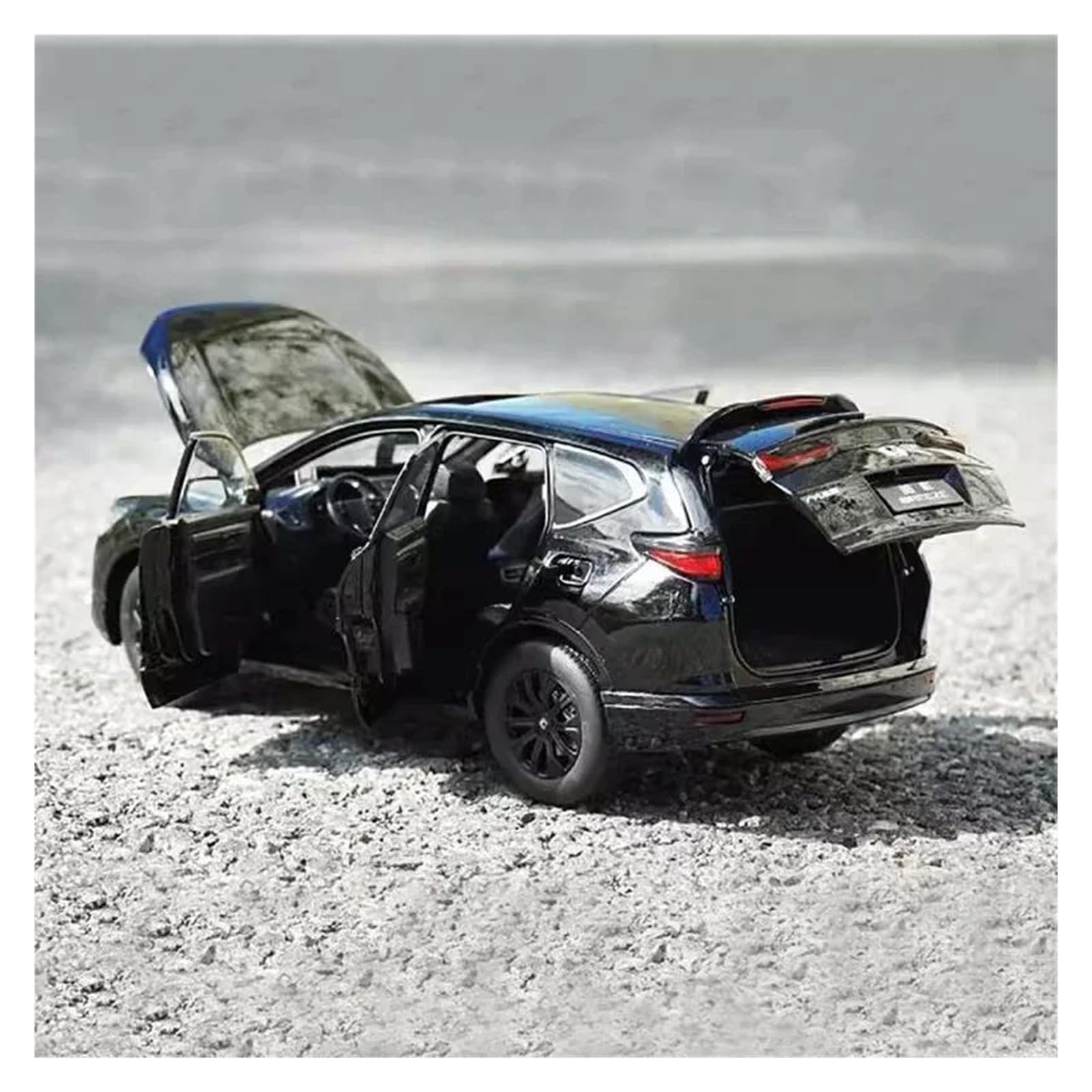 Metallo Scala Replica Collezione Di Modelli Auto In Lega Imitazione Haoying Breeze 2023, Scala 1 18 Per La Generazione Honda Hobby Veicoli Giochi Set