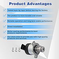 Vista 3 de SecosAutoparts Válvula de control de cantidad de medidor de combustible compatible con motor diesel Detroit DD13 DD15 DD16 apto para Freightliner