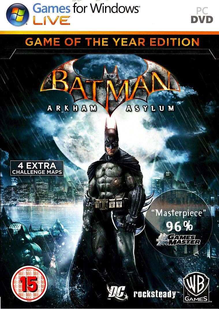 Warner Bros PC Batman Arkham Asylum Goty