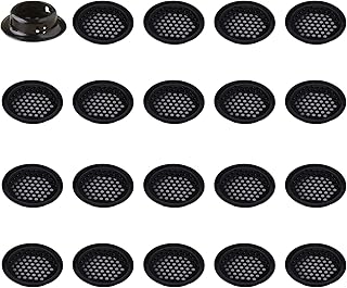 Leliafleury 20Pcs Air Vent Louver Round Venti...,