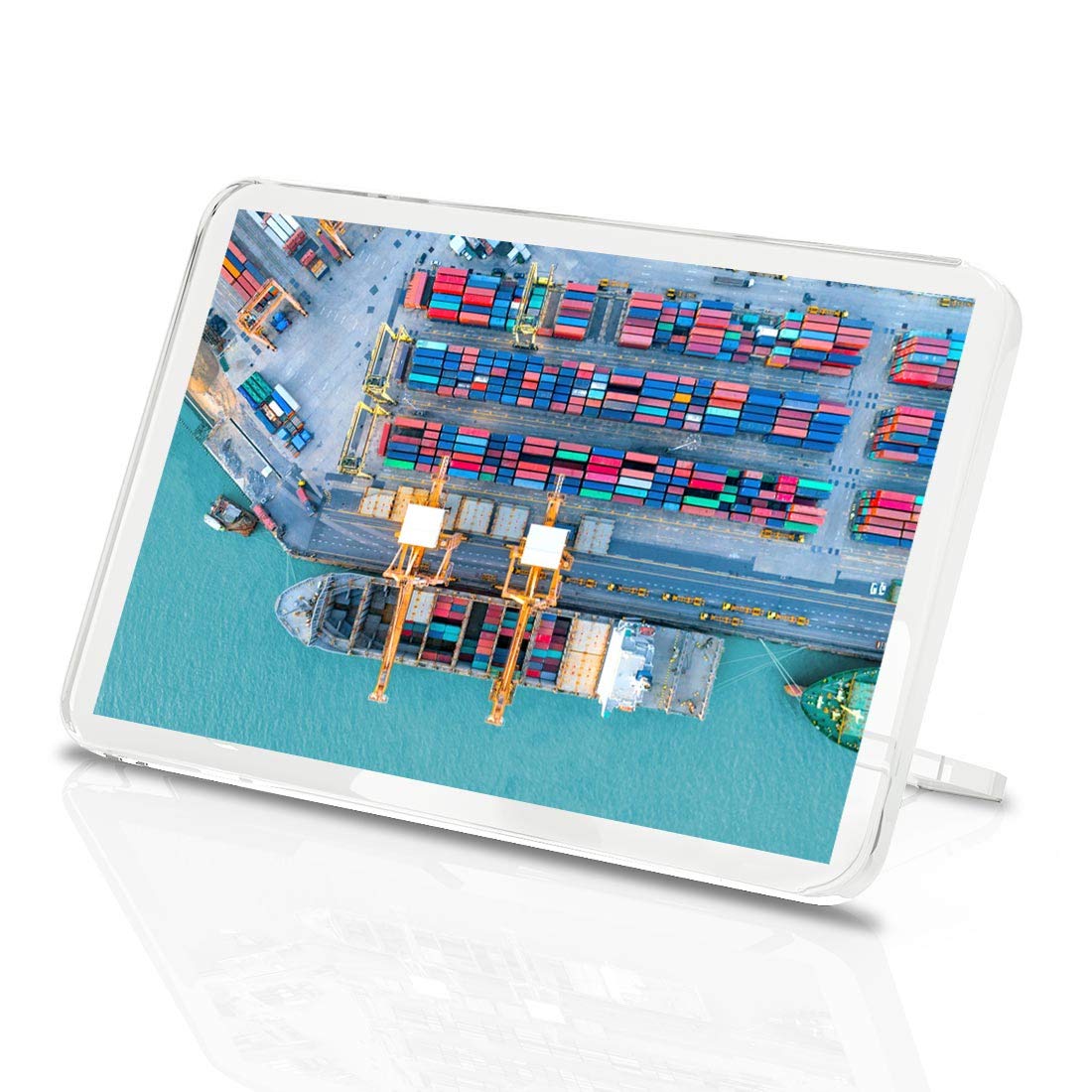 Destination Vinyl ltd Classic Magnet With Stand - Container Ship Import Export Logistics Trade #44705
