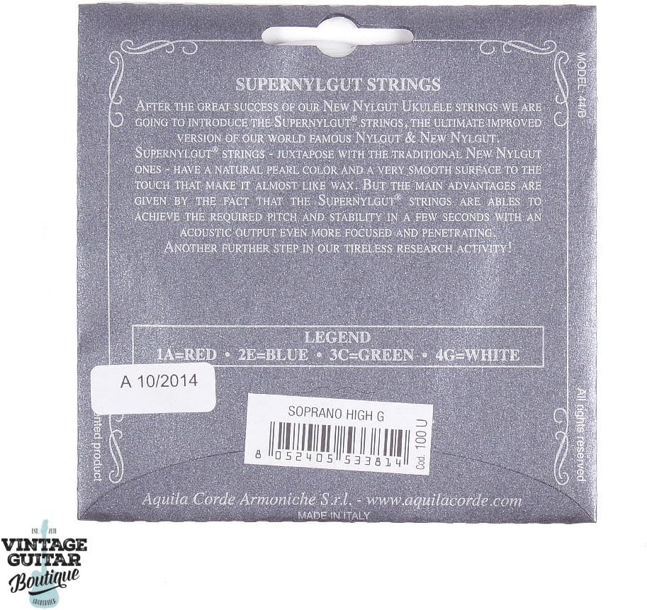 Aquila 100U Soprano Ukulele Strings Set