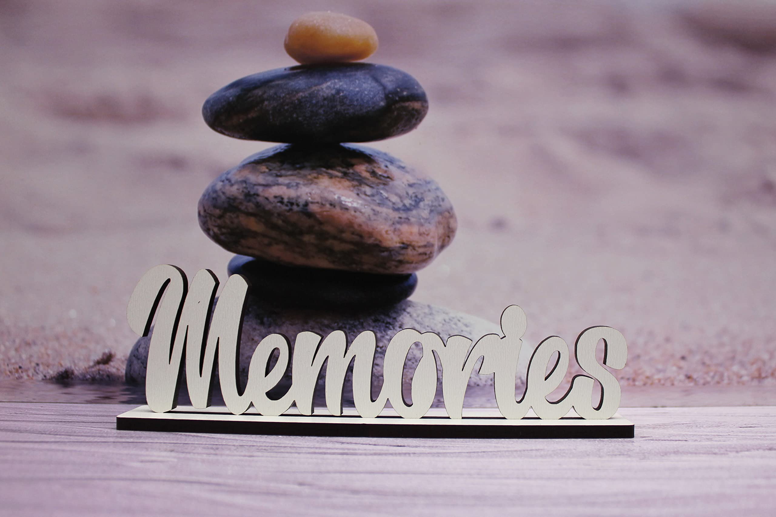 Targa Decorativa Primitives By Kathy | Scritta Write Your Own Story 14x16 Cm | Legno Shabby Chic Regalo