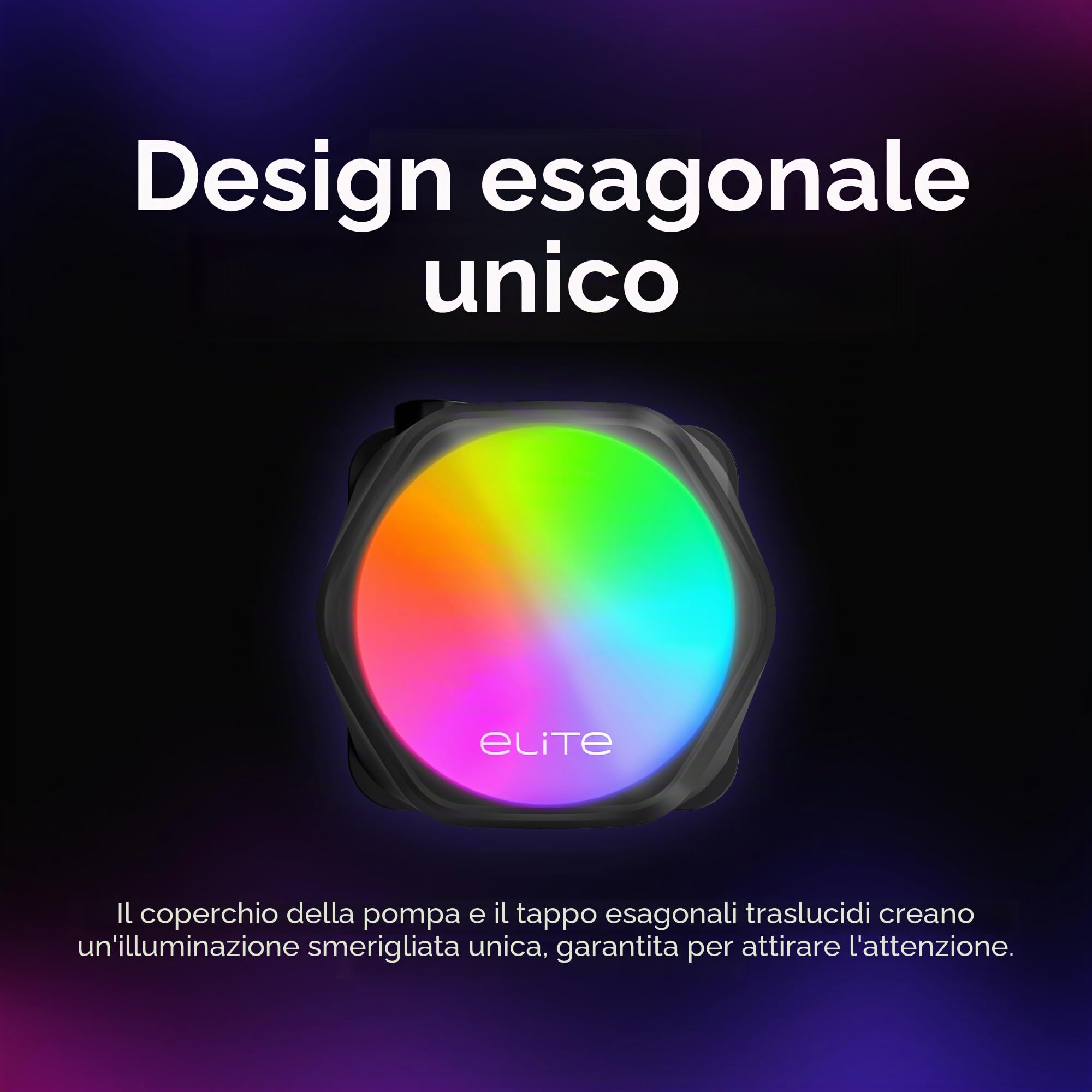 Cooler Master MasterLiquid ML360R RGB Dissipatore CPU a Liquido - Sincronizzazione Illuminazione ARGB, Design Pompa Premium e Tre Ventole MF120R ARGB