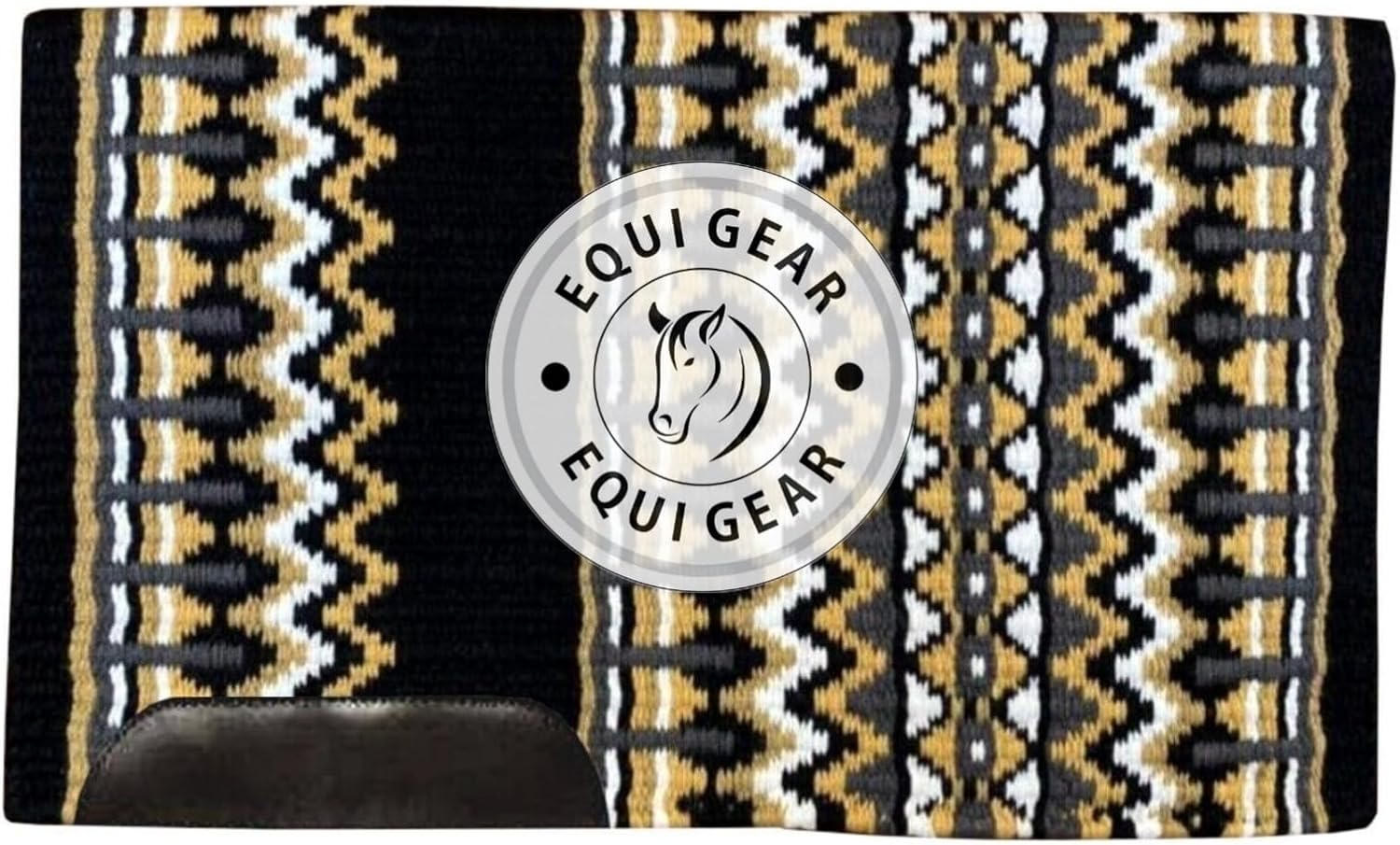 Horse Western Show Saddle Blanket/New Zealand Wool Western Saddle Blanket Top Wool Pad Sensor Flex (Customization Available) N336