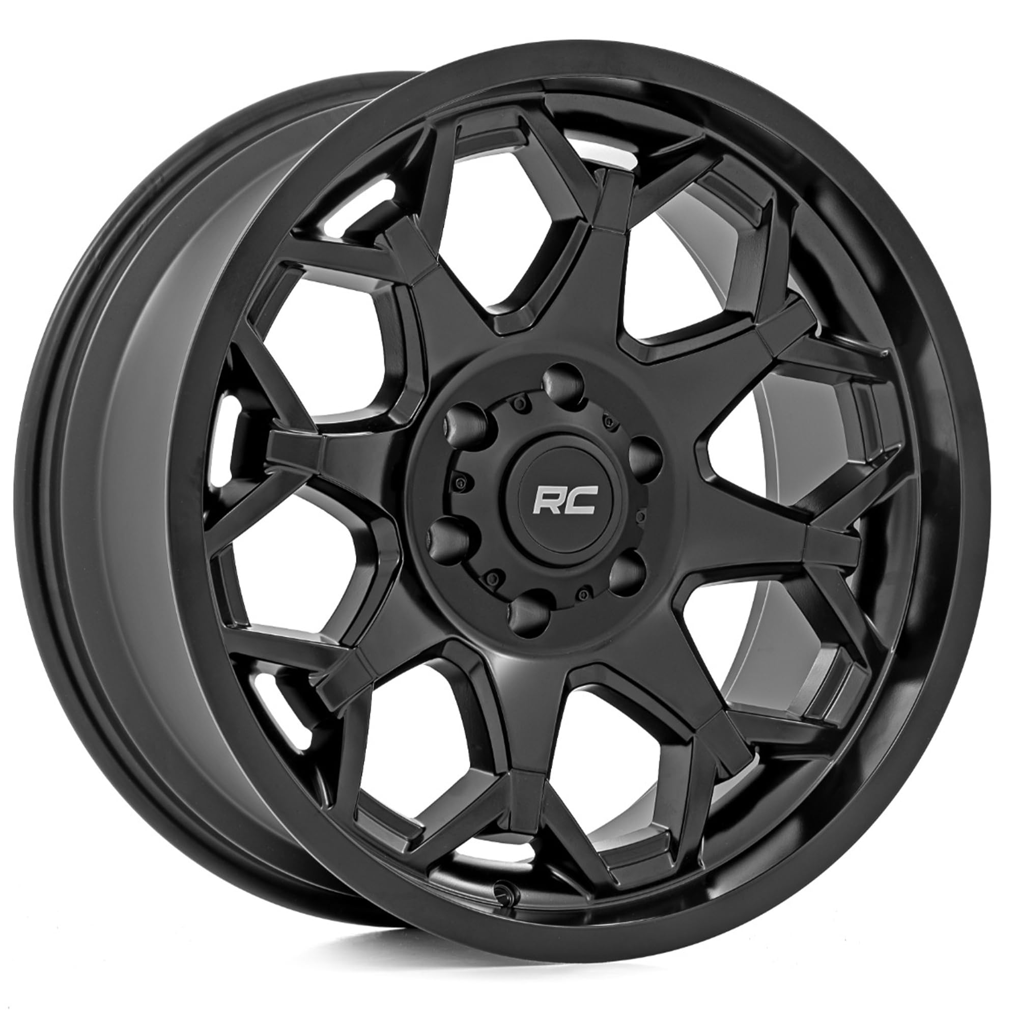 Photo 1 of Rough Country 80 Series 20x10 Wheel - Semi-Gloss Black