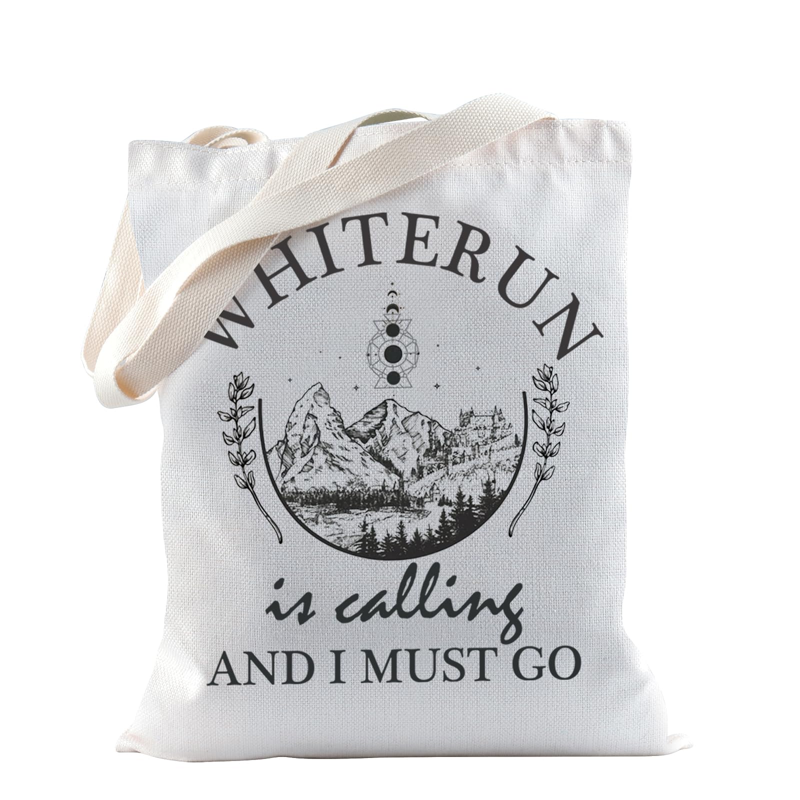 TSOTMO Merch Bag Whiterun Skyrim Shoulder Bag for Lover RPG Gift