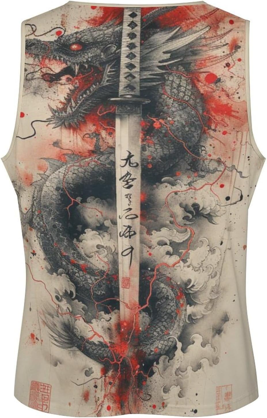 Mens Tank Top 3D Print Casual Summer Sleeveless Shirts Gym Workout Breathable Quick Dry Lightweight Sportswear - Image 5