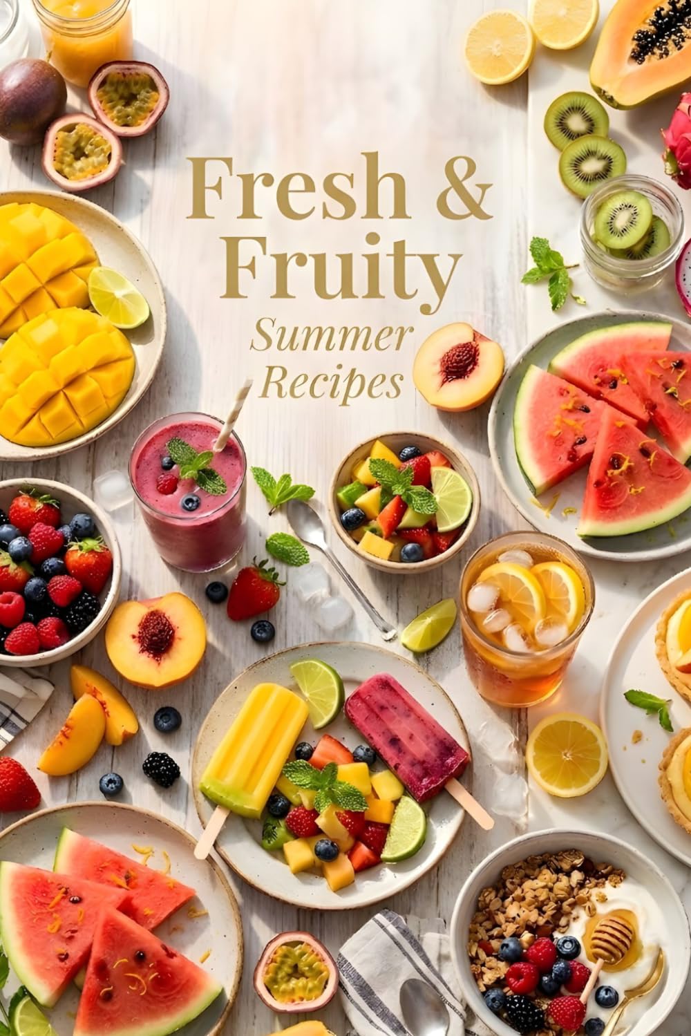 Fresh & Fruity Summer Recipes: A Summer Cookbook of Fresh & Easy Delights