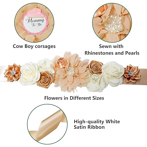 Miniatura 10 de Banda con estampado de vaca para baby shower, decoraciones de baby shower de vaca