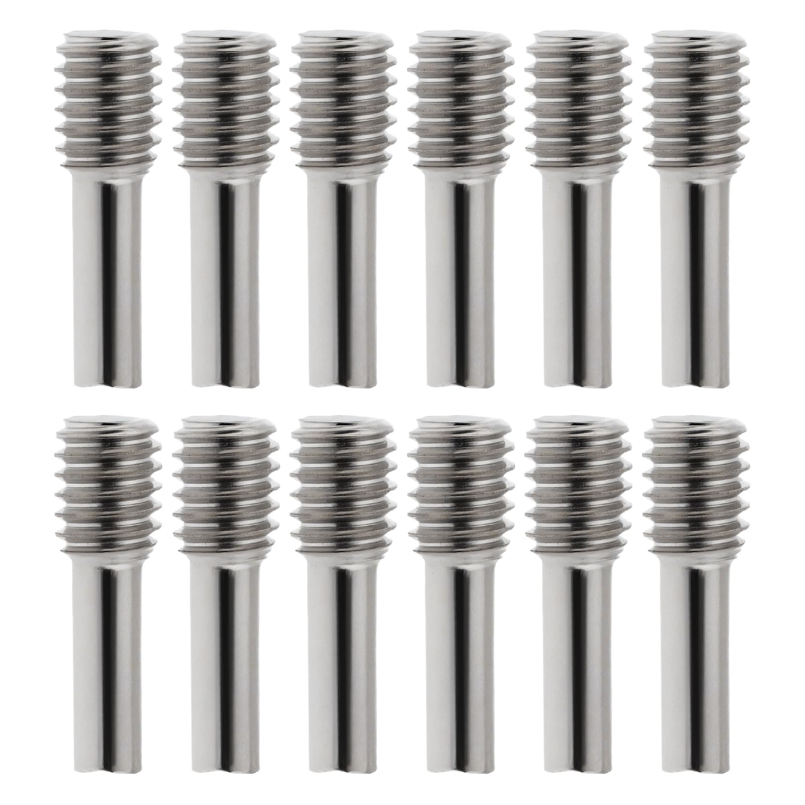 YINETTECH 12Pcs M3x12MM Hard Steel Driveshafts Screw Pins Compatible with Axial SCX10 90046 Compatible with Traxxa-s TRX-4 D90 Compatible with Tamiyas CC01 1/10 RC Crawler Car