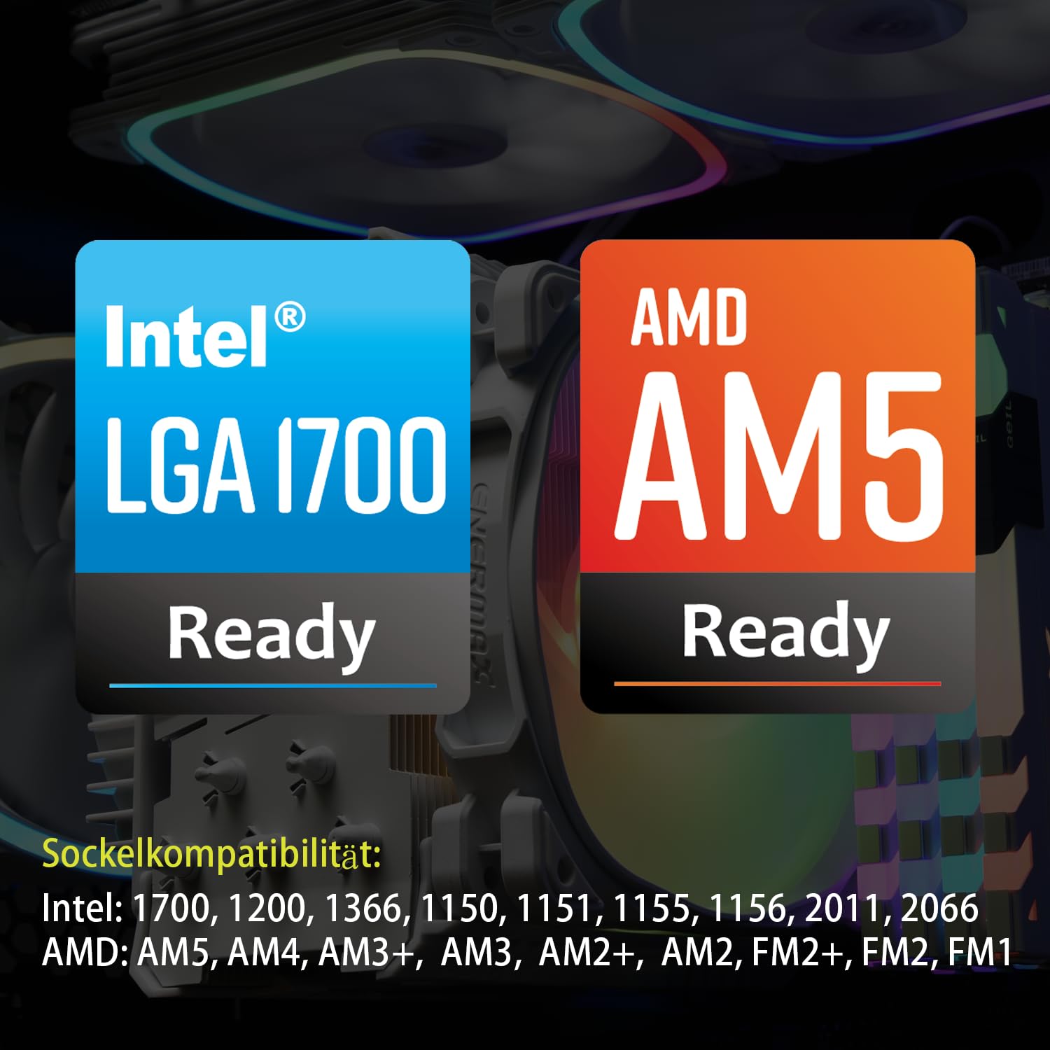 Enermax CPU Cooling White 12 cm Weiß