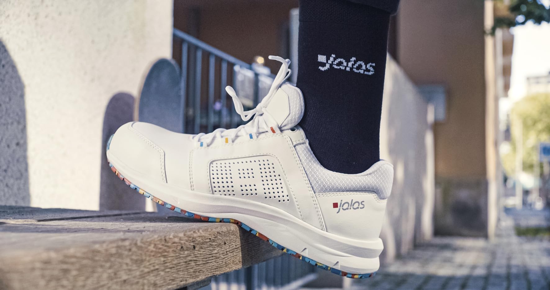 Jalas Tempus 5608 Unisex-Sicherheitsschuhe für Männer und Frauen - Stahl-Zehenschutzkappe, S1, Antistatisch und rutschfest mit ausgezeichnetem Komfort