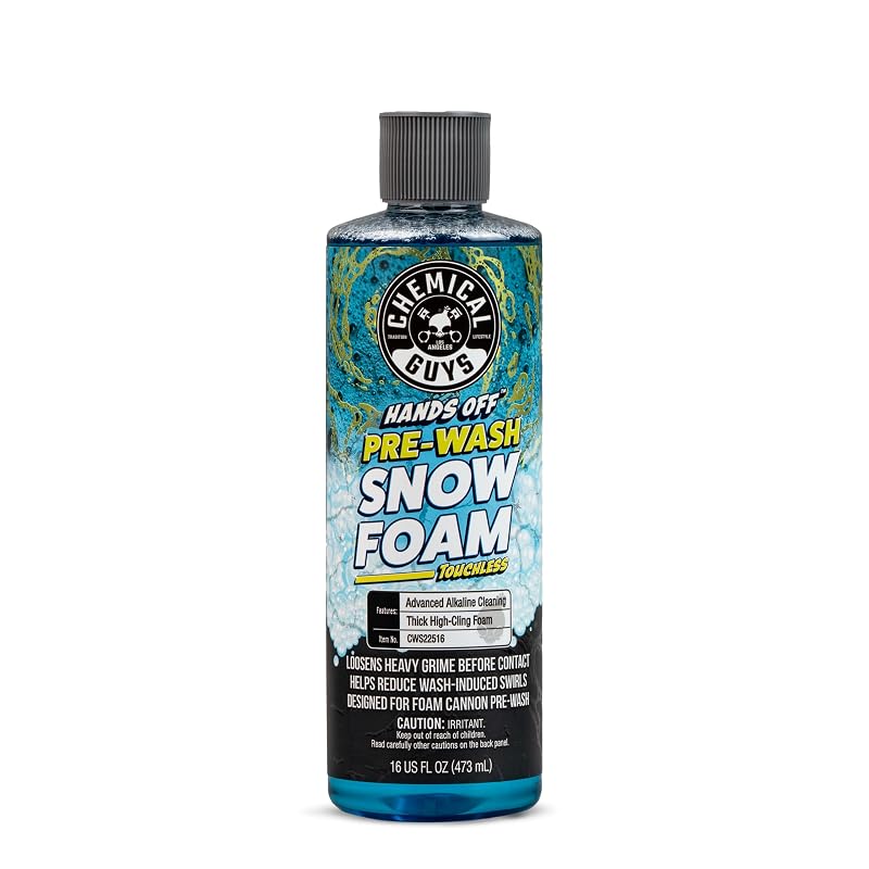 Chemical Guys Snow Foam Pré-Lavagem para Canhão de Espuma 473 mL CWS22516SW