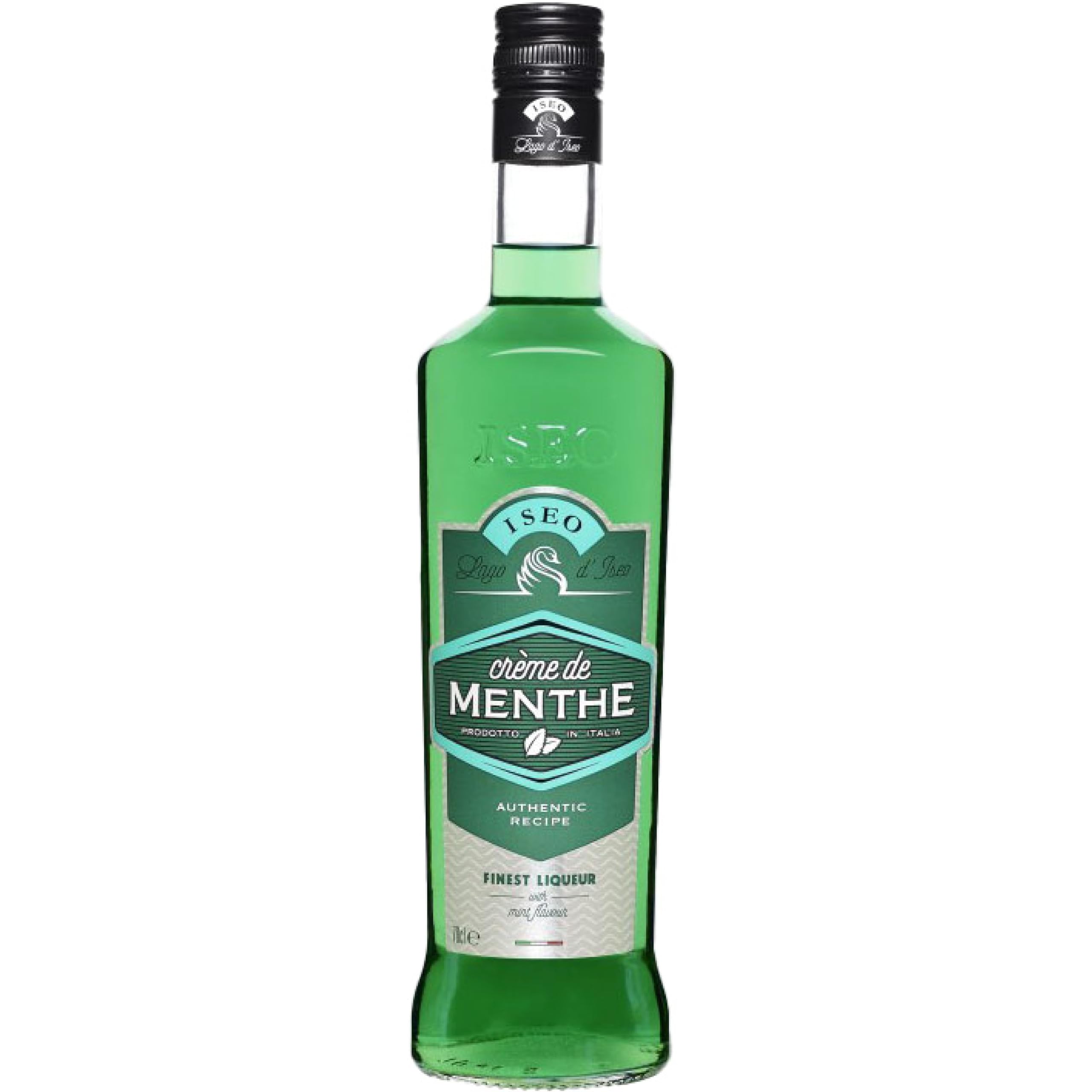 ISEO Crème de Menthe Liqueur 70cl, 15% ABV – Italian Mint Liqueur with Spearmint & Peppermint – Ideal for Cocktails – Made in Italy