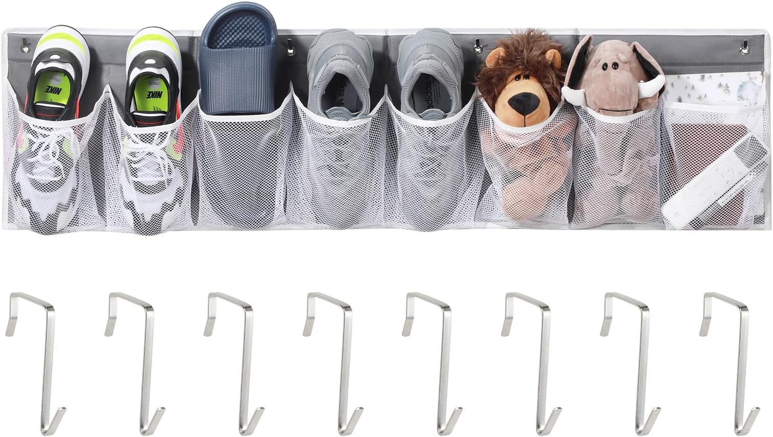 Amazon.com: RV Shoe Storage for Bedside - 4 Pocket Wall Mounted ...