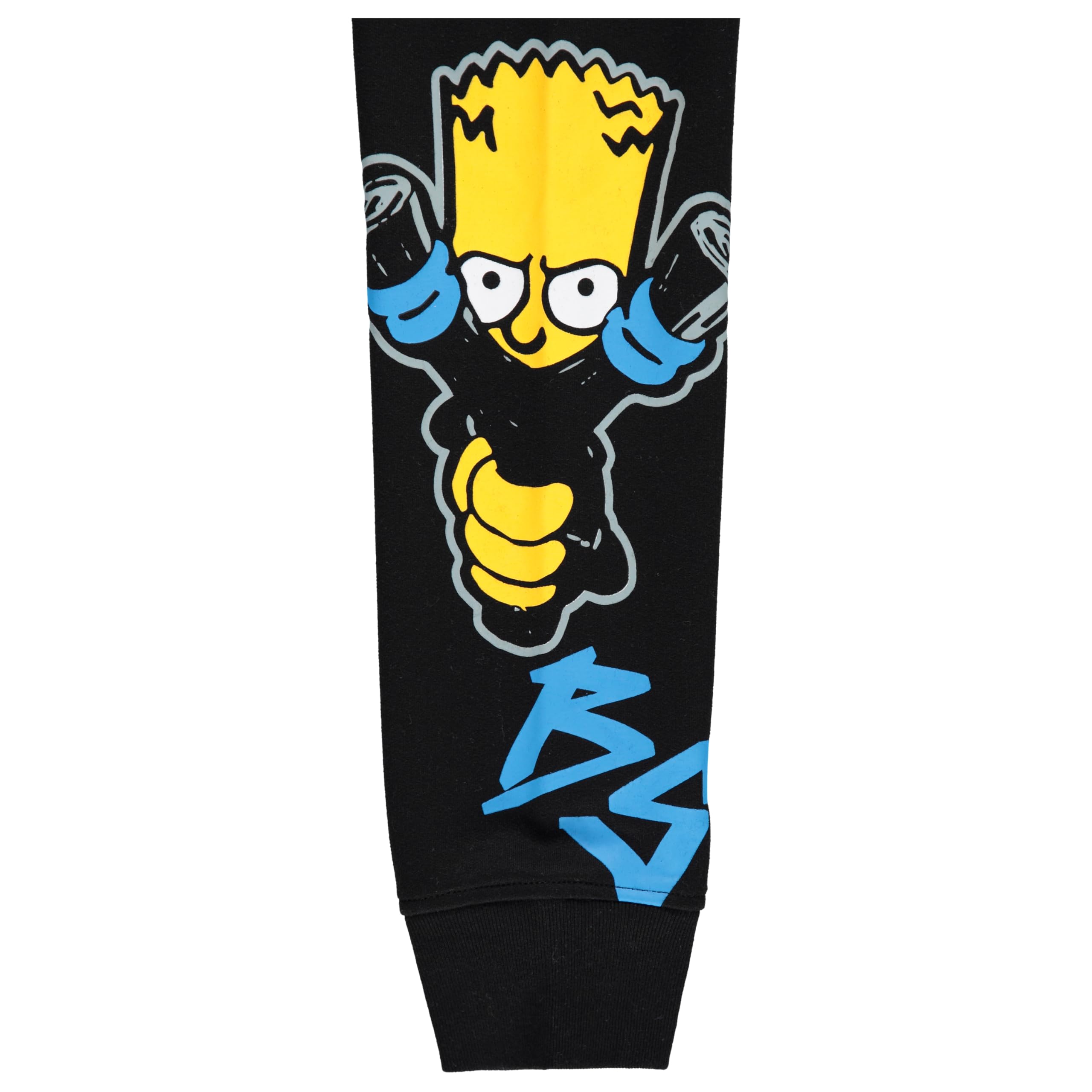 Bart Simpson - Set di abbigliamento per ragazzi con cappuccio e pantaloni della tuta
