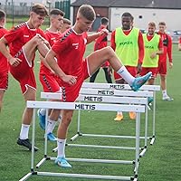 Vista 4 de METIS Alloy Hurdles - Equipo de pista y campo ajustable de alta calidad para atletas jóvenes y mayores Disponible en paquetes de 1, 5 o 10