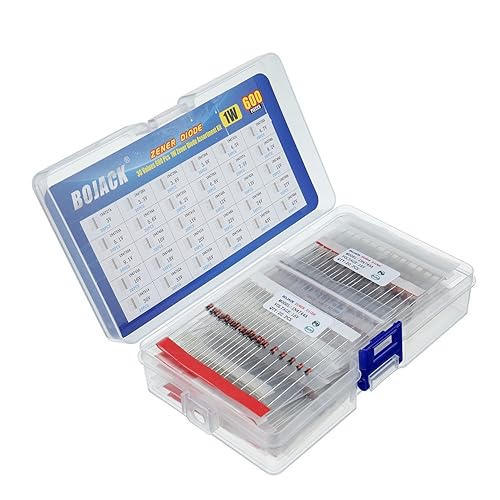 Miniatura 2 de BOJACK Kit surtido de diodos Zener de 30 valores 600 piezas de 1 W