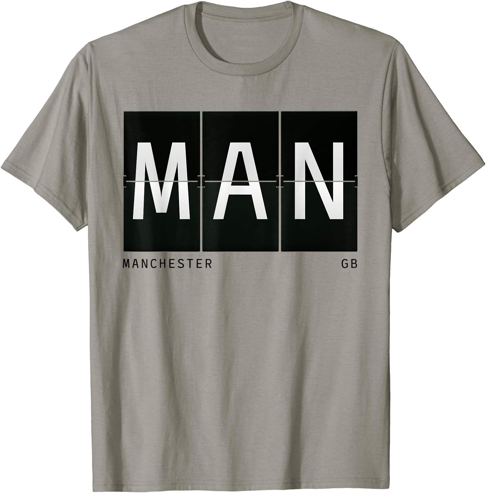 MAN Manchester GB United Kingdom Airport Code Traveler T-Shirt