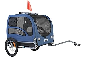 VEVOR Dog Bike Trailer: Perfect Companion for Cycling Adventures with Your Furry Friend