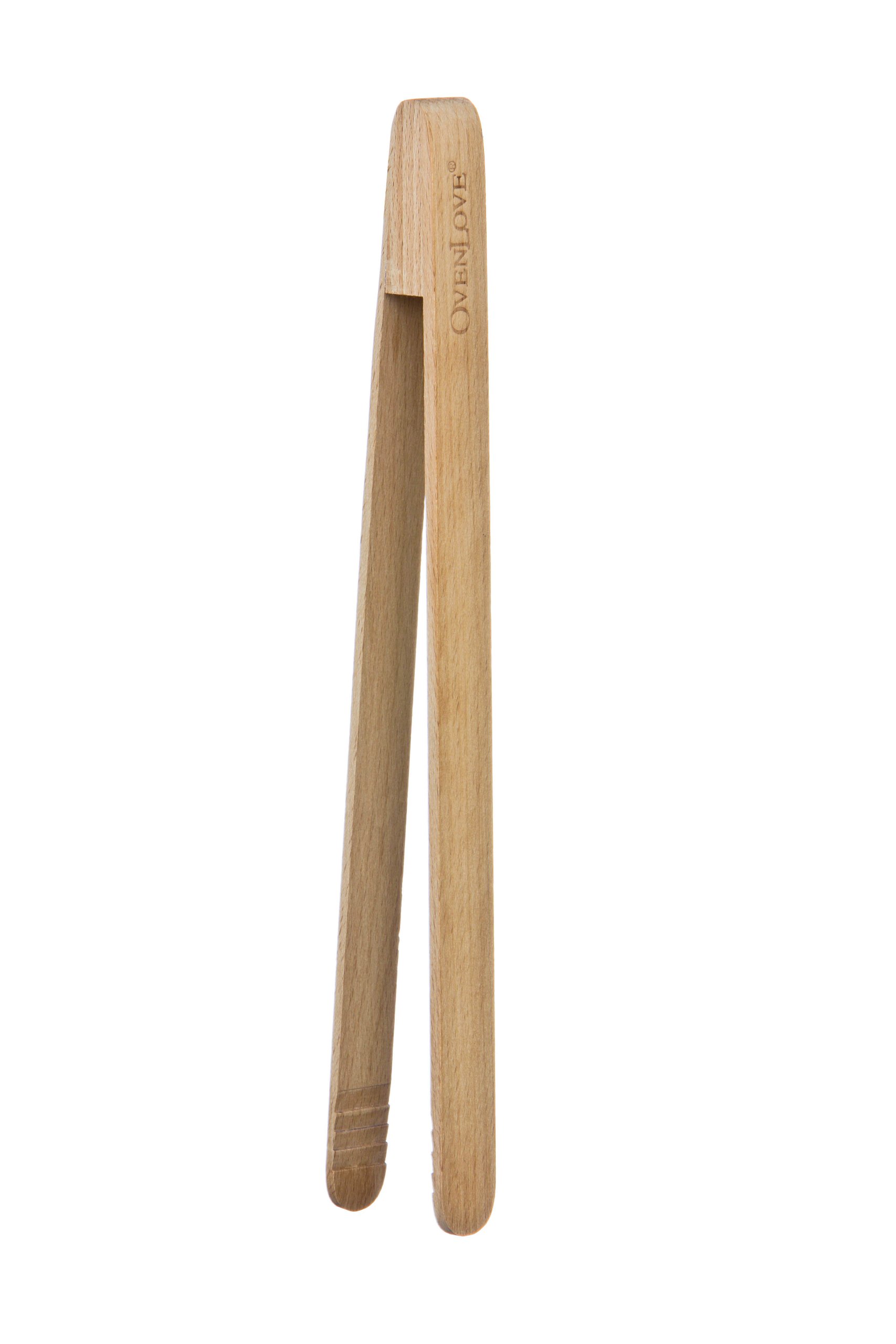 Premier Housewares OvenLove Beech Wood Tongs, Brown