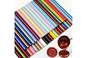 40 Pieces Sealing Wax Sticks for Wax Seal Stamp Embellishment