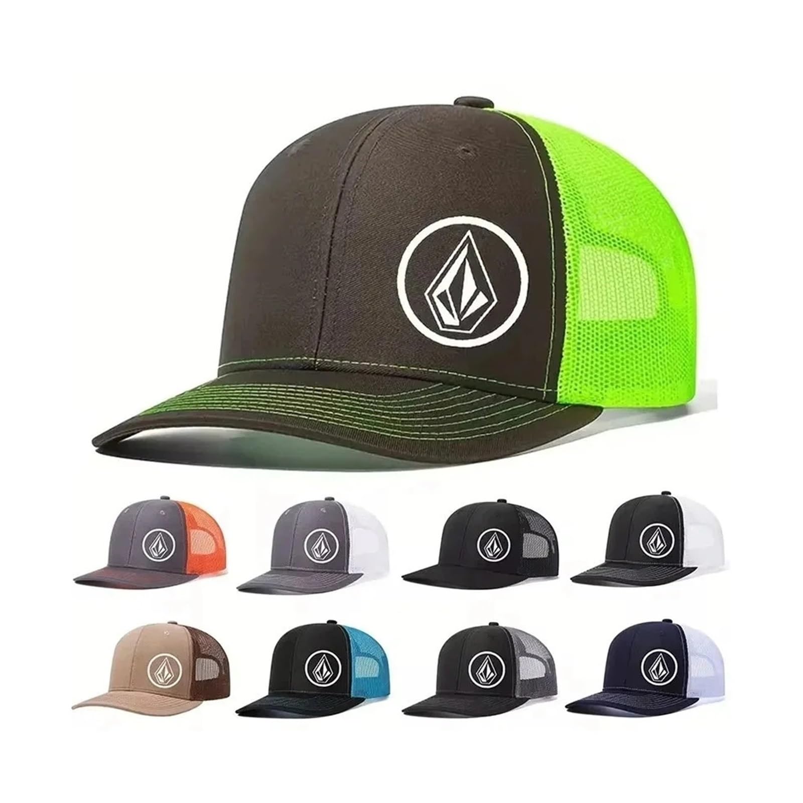 1szt. Moda unisex. Oddychająca czapka typu trucker Snapback. Czapka taty