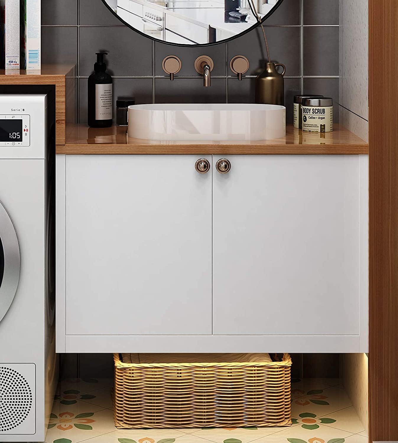 FunStick 36" x 200" Solid White Wallpaper Stick and Peel Matte White Contact Paper Peel and Stick White Wallpaper Thick Removable Self Adhesive Wall Paper for Bedroom Living Room Walls Cabinets Desk